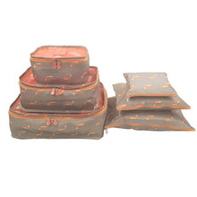 Cargar imagen en el visor de la galería, 6Pcs/set Travel Organizer Storage Bags Luggage Organizer Clothes Tidy Pouch