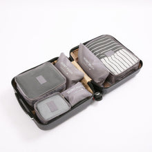 Cargar imagen en el visor de la galería, 6Pcs/set Travel Organizer Storage Bags Luggage Organizer Clothes Tidy Pouch
