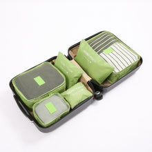 Cargar imagen en el visor de la galería, 6Pcs/set Travel Organizer Storage Bags Luggage Organizer Clothes Tidy Pouch