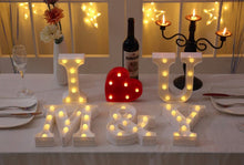 Cargar imagen en el visor de la galería, Alphabet Letter LED Lights