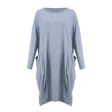 Load image into Gallery viewer, Women Casual Loose Dress with Pockets