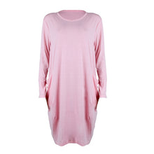 Load image into Gallery viewer, Women Casual Loose Dress with Pockets