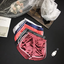 画像をギャラリービューアに読み込む, New Summer Silk Slim Beach Casual Shorts