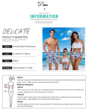 将图片加载到图库查看器,Family matching swimwear