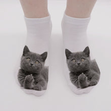 画像をギャラリービューアに読み込む, Funny animal Cute 3D Print Socks