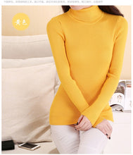 将图片加载到图库查看器,Casual Turtleneck Slim Knitted Sweater