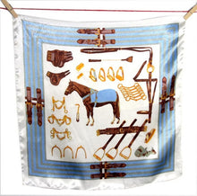 Load image into Gallery viewer, New 50*50 Elegant Spring Printed Silk Scarf