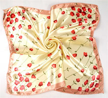 Load image into Gallery viewer, New 50*50 Elegant Spring Printed Silk Scarf