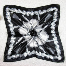 Load image into Gallery viewer, New 50*50 Elegant Spring Printed Silk Scarf