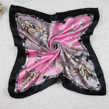 Load image into Gallery viewer, New 50*50 Elegant Spring Printed Silk Scarf