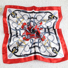 Load image into Gallery viewer, New 50*50 Elegant Spring Printed Silk Scarf