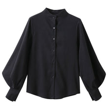 将图片加载到图库查看器,Stunning Big Lantern Sleeve Blouse