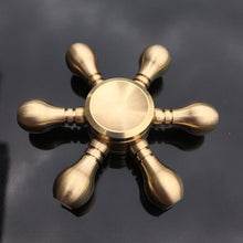 将图片加载到图库查看器,Copper Core Bullet Shape Hand Spinner