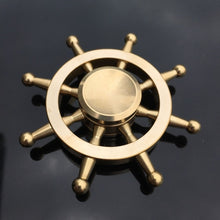将图片加载到图库查看器,Copper Core Bullet Shape Hand Spinner