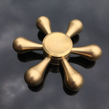 将图片加载到图库查看器,Copper Core Bullet Shape Hand Spinner