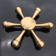 将图片加载到图库查看器,Copper Core Bullet Shape Hand Spinner