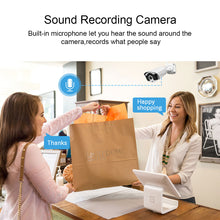 将图片加载到图库查看器,CCTV Wireless System Audio Record 4/8PCS 3.0MP Outdoor P2P Wifi IP Security Camera 8CH