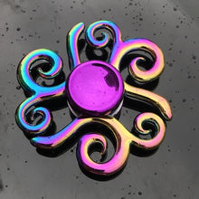 Load image into Gallery viewer, Rainbow Metal Finger Spinner