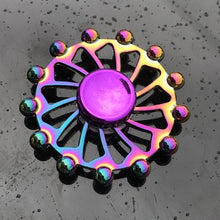 Load image into Gallery viewer, Rainbow Metal Finger Spinner