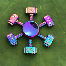 Load image into Gallery viewer, Rainbow Metal Finger Spinner