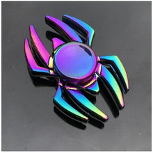 Load image into Gallery viewer, Rainbow Metal Finger Spinner