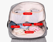 将图片加载到图库查看器,Mummy Daddy Backpack Baby Stroller Bag