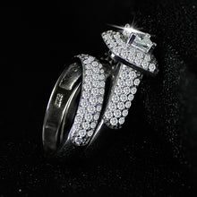 将图片加载到图库查看器,Luxury couple Ring Set