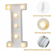 Cargar imagen en el visor de la galería, Alphabet Letter LED Lights