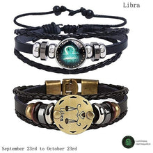 将图片加载到图库查看器,Constellation Bracelets 2pcs/set