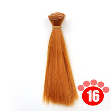 Load image into Gallery viewer, Straight hair doll hair
