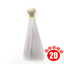 Load image into Gallery viewer, Straight hair doll hair