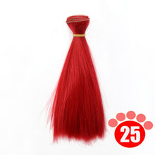 Load image into Gallery viewer, Straight hair doll hair