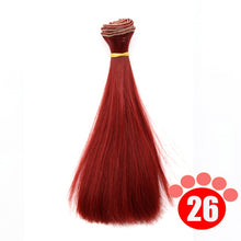 Load image into Gallery viewer, Straight hair doll hair
