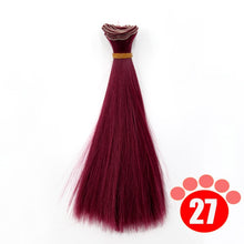 Load image into Gallery viewer, Straight hair doll hair