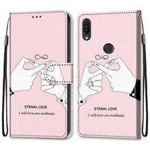 将图片加载到图库查看器,For Huawei Honor 8A 8C 8X 9 Case Leather Wallet