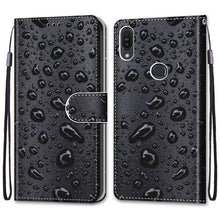 将图片加载到图库查看器,For Huawei Honor 8A 8C 8X 9 Case Leather Wallet