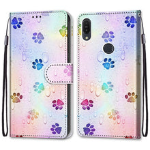 将图片加载到图库查看器,For Huawei Honor 8A 8C 8X 9 Case Leather Wallet