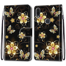 将图片加载到图库查看器,For Huawei Honor 8A 8C 8X 9 Case Leather Wallet