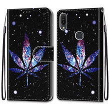 将图片加载到图库查看器,For Huawei Honor 8A 8C 8X 9 Case Leather Wallet