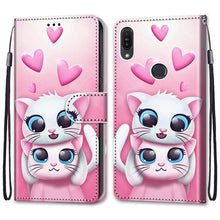 将图片加载到图库查看器,For Huawei Honor 8A 8C 8X 9 Case Leather Wallet