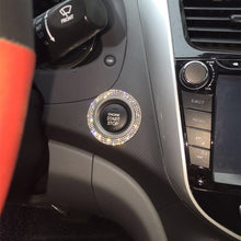 将图片加载到图库查看器,Crystal car "Engine Start Stop" decoration