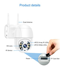 Kép betöltése a galériamegjelenítőbe: Wireless IP Camera 4X Digital Zoom Speed Dome