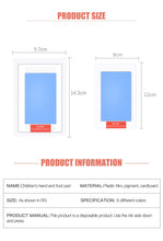 将图片加载到图库查看器,Snailhouse Newborn Baby Handprint Footprint Ink Non-Toxic Touch Ink Pad