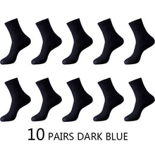 将图片加载到图库查看器,High Quality 10 Pairs/lot Men Bamboo Fiber Socks