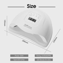 画像をギャラリービューアに読み込む, UV LED Lamp For Nails Dryer