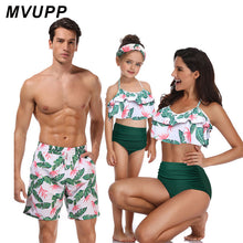 将图片加载到图库查看器,Family matching swimwear