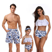将图片加载到图库查看器,Family matching swimwear