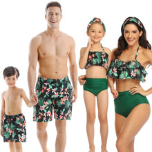 将图片加载到图库查看器,Family matching swimwear