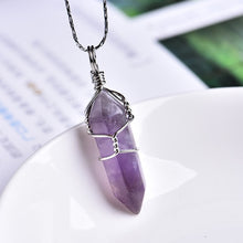将图片加载到图库查看器,Natural Crystal Pendant