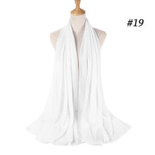 Charger l'image dans la galerie, Women Plain Bubble Chiffon Hijab Scarf Head Wraps